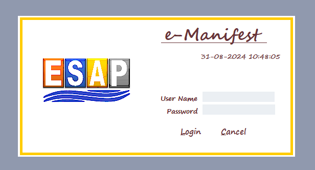 Login Car Manifest